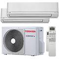 condizionatore shorai r32 dual split 5000+5000 btu inverter a++ unità esterna 4 0 kw