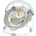 seggiolino sdraietta inlighten con barra di giochi illuminata e cuscino per l'ora del pancino