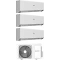 by haier climatizzatore trial split optima 12+12+12 btu con 3h28weafra wi-fi inverter r-32 classe