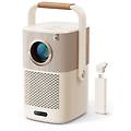 t2 plus proiettore a corto raggio 450 ansi lumen led 1080p (1920x1080) marrone crema (t2 plus)