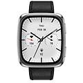 AMAZFIT smartwatch ( amoled ) active 2 square black e silver 43 mm w2434gl2n