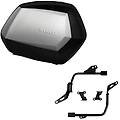 Shad Coppia Valigie Moto Laterali Sh35 Cover In Alluminio Taglia Uni
