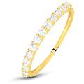 anello riviere claire oro giallo cubic zirconia collezione claire misura 54 oro giallo