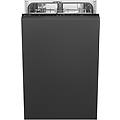 lavastoviglie a scomparsa totale 9 coperti 45 cm nero st4522din