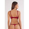 reggiseno super push-up gioia pretty flowers donna rosso taglia 1b