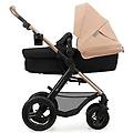 moov 2 sistema modulare 4 in 1 fino 26 kg con ovetto i-size 40-75 cm mink fx carrozzina reversibile