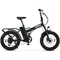 bici elettrica pieghevole x8 pro 13ah 36v 70km di autonomia con lcd verde 250w