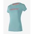 t-shirt traverse manica corta azzurro donna m