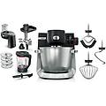 serie 6 mums6zs34 macchina da cucina 1600w nero inox spazzolato ciotola 5. 5l