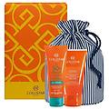 cofanetto crema solare viso e corpo pelli ipersensibili + doccia-shampoo + pochette