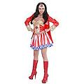 - super hero girl (vestito con mant... ) -l