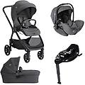 trio passeggino valora ramble xl i-level pro e base encore ebony ebony