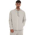felpa con cappuccio p-olson grigio chiaro