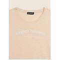 t-shirt training in jersey fiammato whitecup gray donna small