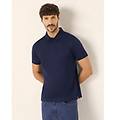 t-shirt taglio polo da uomo in cotone premium cotton / blu notte / m blu notte