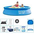 - piscina fuori terra in giro 244x61 cm blu include accessori coordinati a804