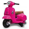 - moto elettrica by bcs 1002 rs vespa piaggio 6v rosa
