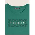 t-shirt in jersey leggero con grafica floreale greenlake donna medium