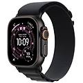 watch ultra 3 gps + cellular 49mm cassa titanio nero con alpine loop nero large