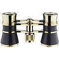 - binocolo da teatro con catena 3 x 25 colore nero