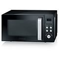 mw 7752 superficie piana microonde combinato 25 l 900 w nero acciaio inossidabile (7752)