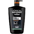 l'oreal men expert pure carbon total clean 1000 ml gel doccia 5 in 1 purificante
