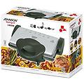 - griglia bistecchiera barbecue elettrica per panini 1800w stuttura inox