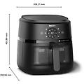 2000 series na231/00 airfryer 6. 2 l friggitrice ad aria 13 in 1 app ricettario