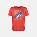 t-shirt da uomo rossa