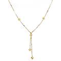 collana donna in oro bianco e giallo 803321711206