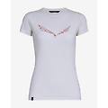 t-shirt solidlogo dri-release manica corta bianco donna 34