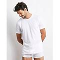 t-shirt girocollo uomo tinta unita superior cotton / bianco ottico / m bianco ottico