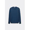 maglioncino in 100% cashmere uomo blu taglia xxl