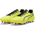 puma. scarpe da calcio king pro fg/ag electric lime black poison pink green scarpe calcio ritiro