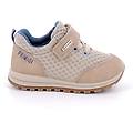 sneakers gore-tex da bambino beige con strap taglia 25