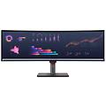 thinkvision p49w-30 led display 124 5 cm (49") 5120 x 1440 pixel dqhd nero (63dbrat1eu)