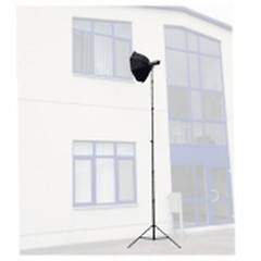 Walimex - Lampada Per Treppiede Altezza Max 730 Cm Nero