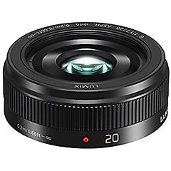 Panasonic H-h020ae-k Obiettivo Intercambiabile Lumix G F1.