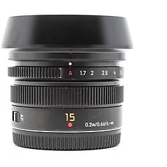 Panasonic Leica Dg Summilux 15mm F/1. 7 Asph. (condition