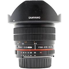 Samyang 8mm F/3. 5 Asph If Mc Fisheye Cs Ii Dh Attacco