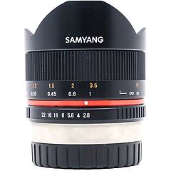 Samyang 8mm F/2. 8 Umc Fisheye Ii Attacco Fujifilm X (condition
