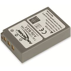 ansmann 1400 0015 a oly bls5 batteria li ion digicam 7 4v 1100mah per fotocamere digitali olympus