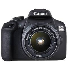 Canon - Kit Fotocamera Eos 2000d Sensore Cmos 24 1 Mpx