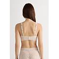 reggiseno a balconcino daniela pretty flowers donna naturale taglia 2c
