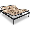 evergreenweb rete elettrica a doghe in legno taglie forti xxl 80x190 cm
