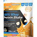 sport 100% whey protein shake 900 proteine whey arancione