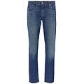 jeans ricamo logo