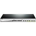 switch dxs-1210-12tc 8 porte gigabit + 2 sfp + 2 combo