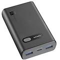 power bank 10000ma fast charger power delivery black pbfast01pd10000k