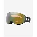 maschera flight deck m matte black con lente prizm snow sage gold iridium